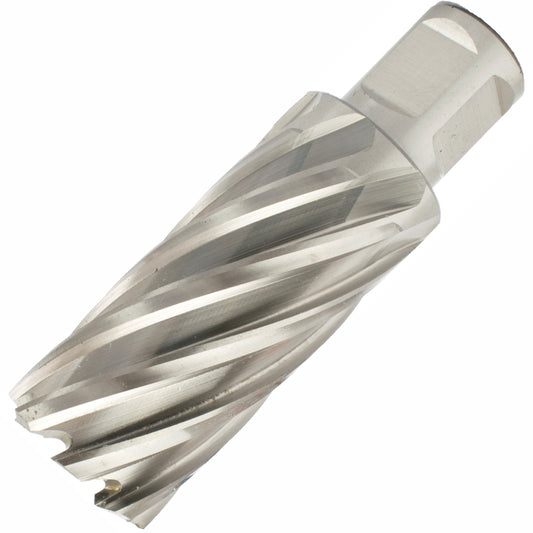 ANNULAR HOLE CUTTER HSS 28 X 55MM WELD SHANK 19.05MM