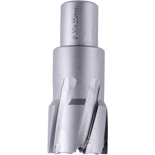 ANNULAR HOLE CUTTER TCT 30 X 35MM WELD SHANK 19.05MM