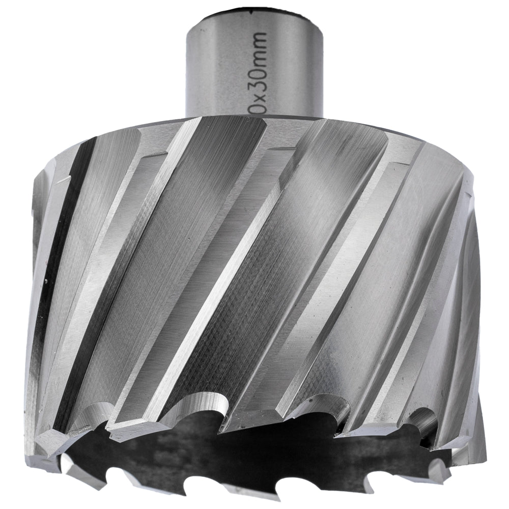 ANNULAR HOLE CUTTER HSS 60 X 30MM WELD SHANK 19.05MM