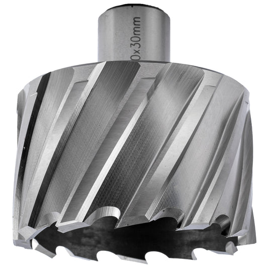 ANNULAR HOLE CUTTER HSS 60 X 30MM WELD SHANK 19.05MM