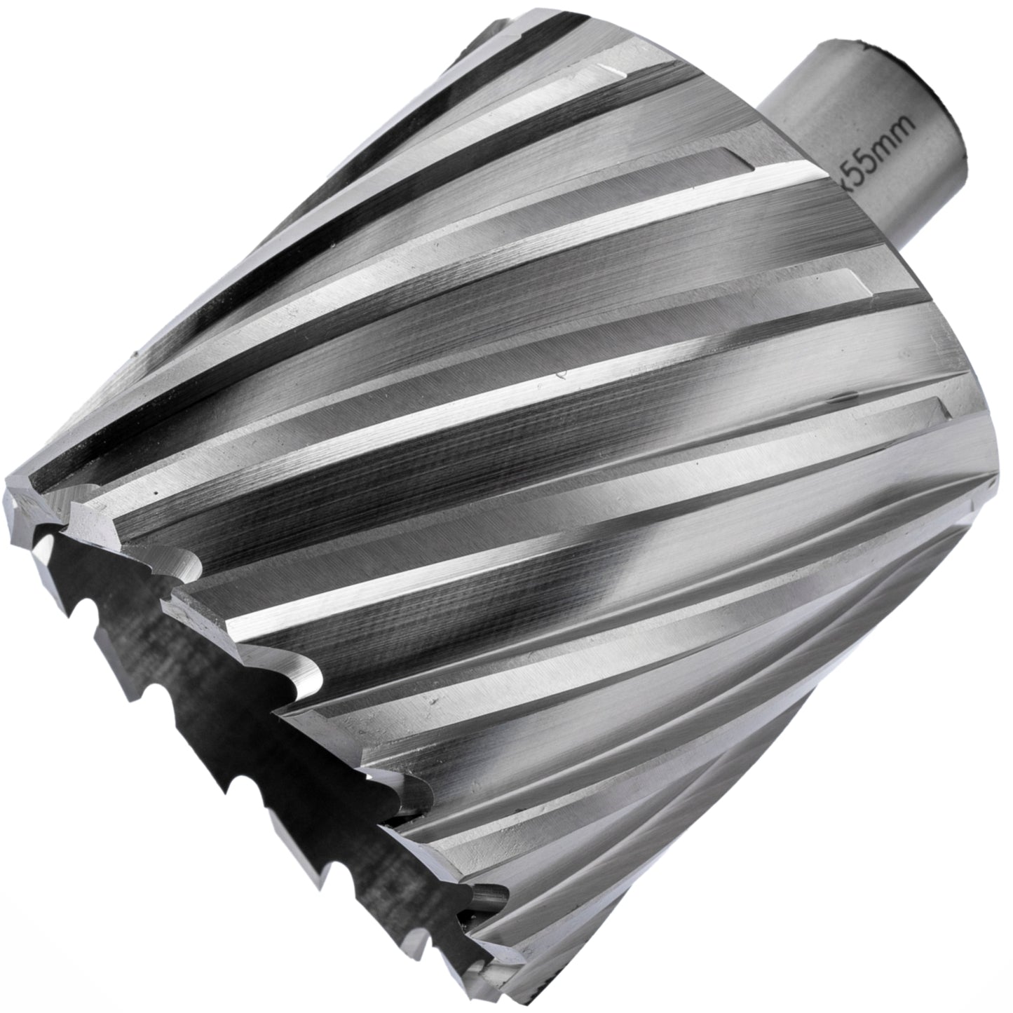 ANNULAR HOLE CUTTER HSS 65 X 55MM WELD SHANK 19.05MM