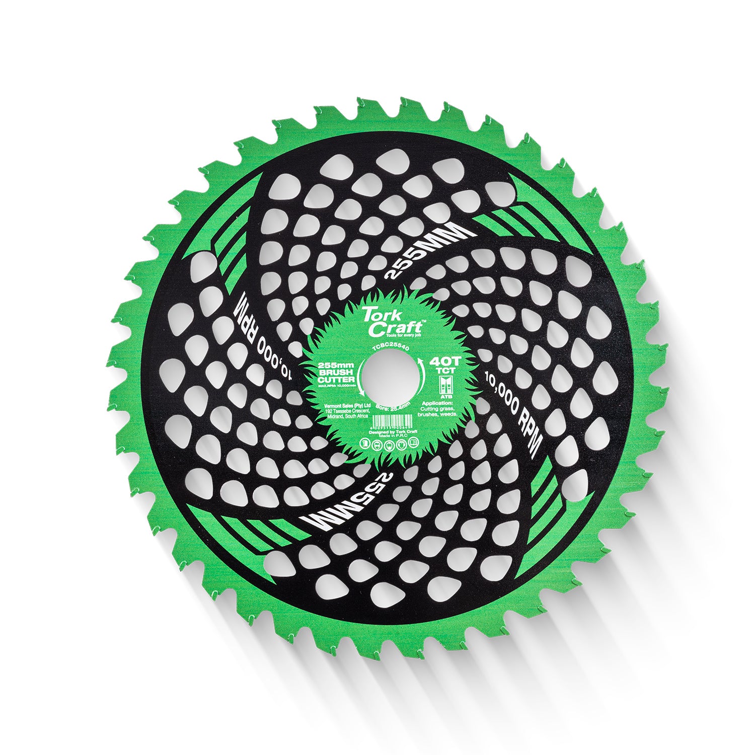 BLADE BRUSHCUTTER 255 X 40T 25.4MM BORE TCT