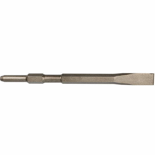 CHISEL HEX 17MM FLAT 40MM X 400MM