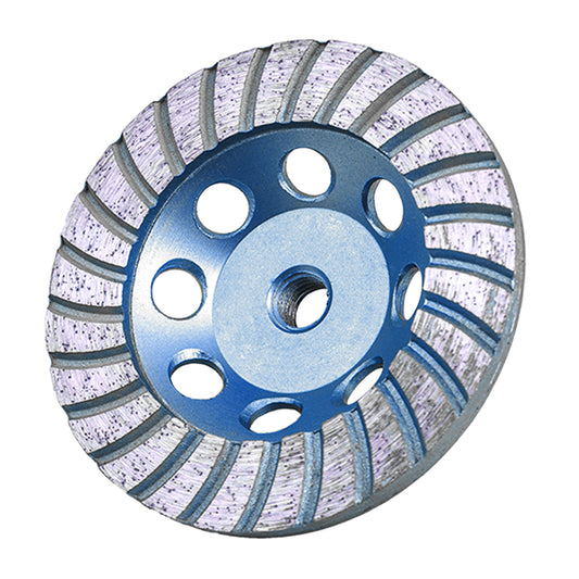 DIA. CUP WHEEL 115MM X M14 TURBO LASER WELDED INDUSTRIAL