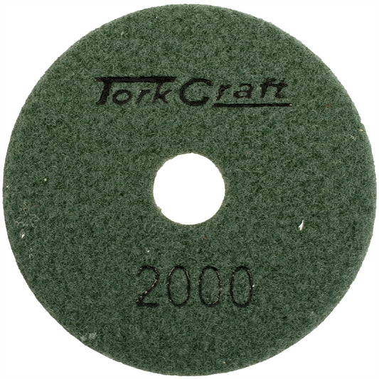 100MM DIAMOND POLISHING PAD 2000 GRIT DRY USE