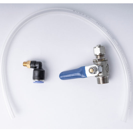 COOLANT VALVE WITH PIPE & COUPLING (26-28) STAND SERVICE KIT