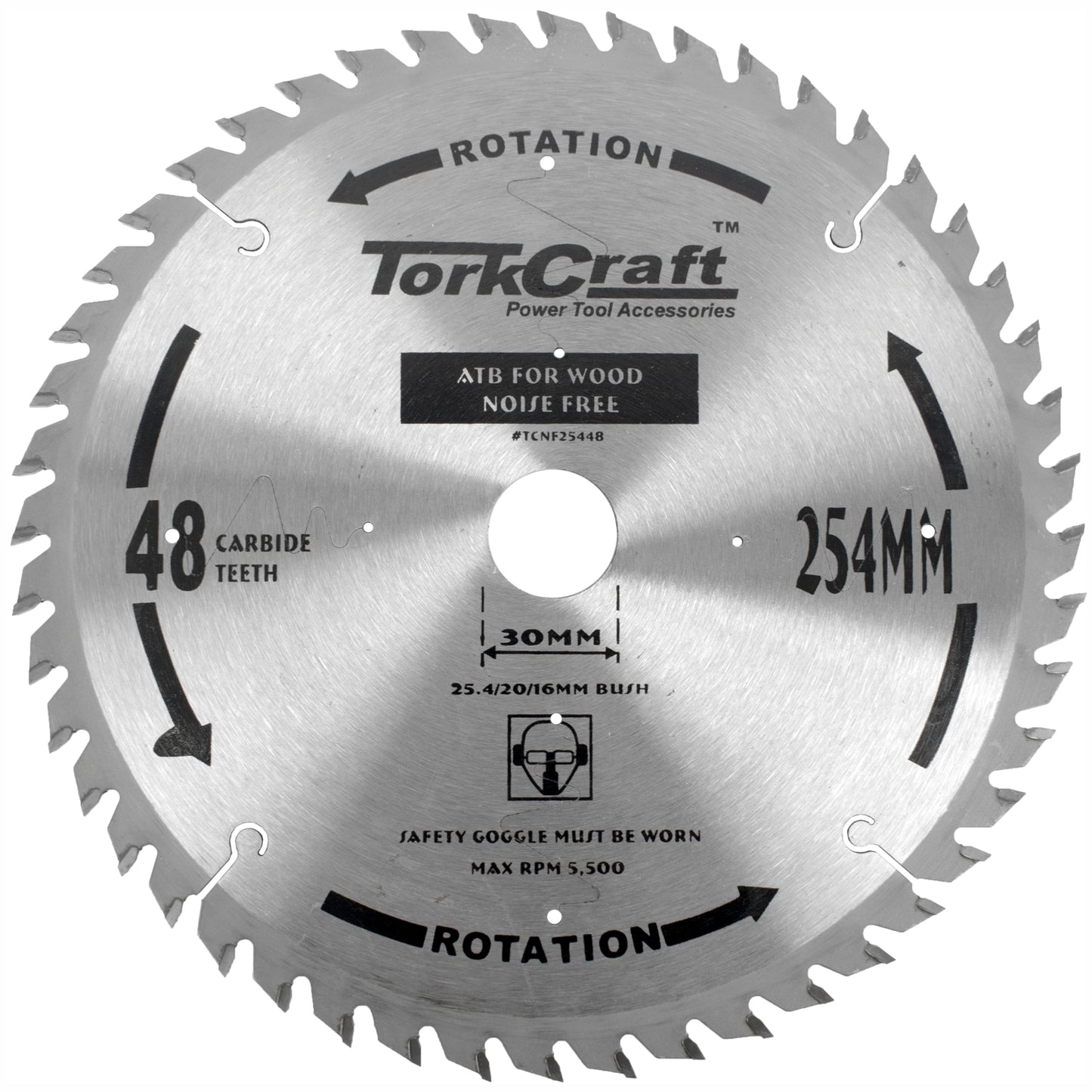 BLADE TCT NOISE FREE 254X48T 30/1/20/16