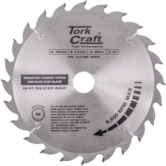 BLADE TCT 230 X 24T 30/1/20 ATB POSITIVE PROFESIONAL INDUSTRIAL
