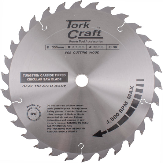BLADE TCT 350 X 30T 30/1 PROFESIONAL INDUSTRIAL