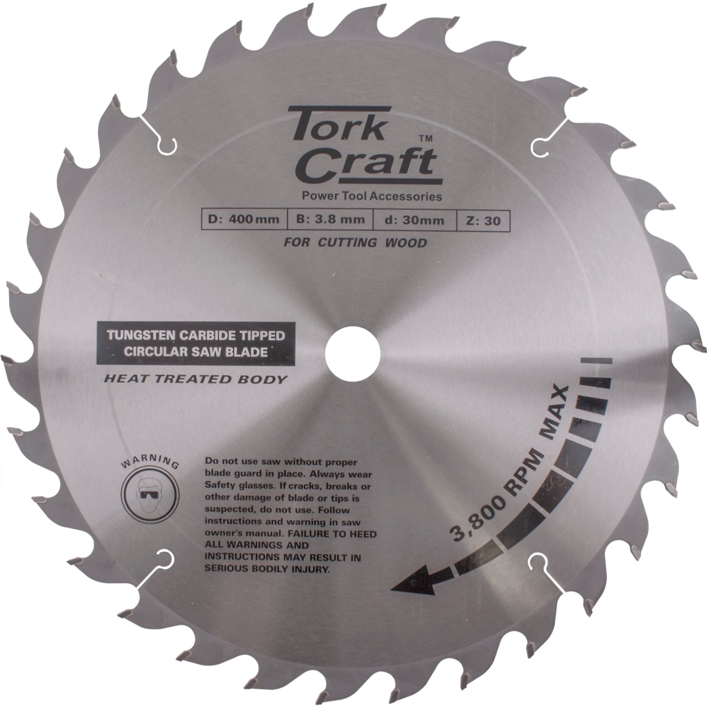 BLADE TCT 400 X 30T 30/1 PROFESIONAL INDUSTRIAL