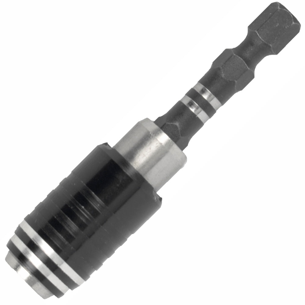 QUICK CHANGE BIT HOLDER 1/4' 65MM IMPACT CARDED