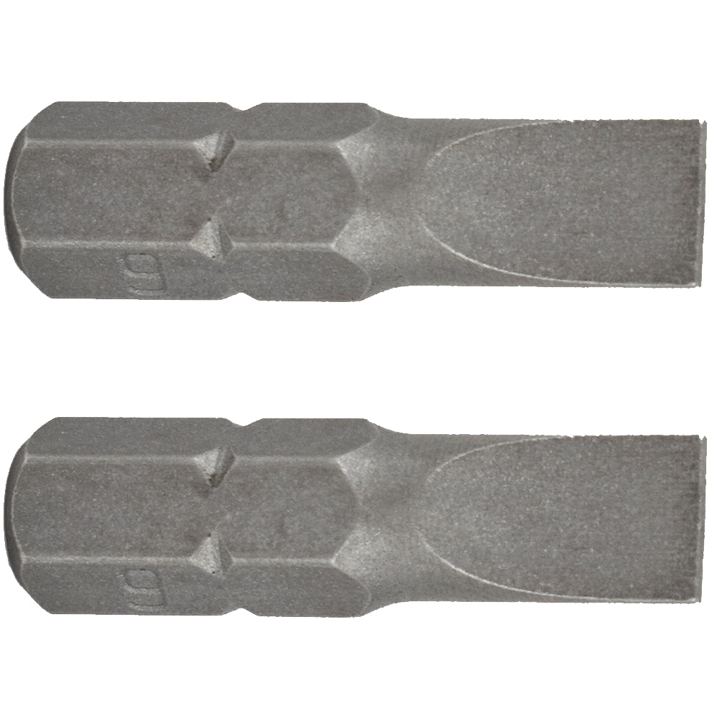 S/D INSERT BIT 6MMx25MM 2/CARD