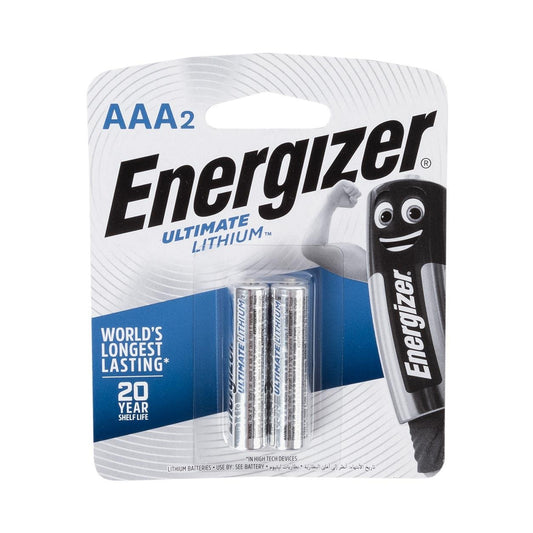 ULTIMATE LITHIUM AAA BATTERY-2PACK (MOQ6)