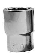 Socket 1/2" Dr 18Mm