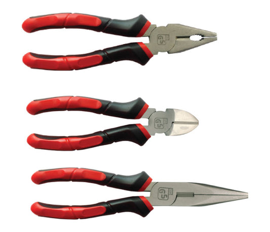 Pliers Electricians Set 3Pce 200Mm