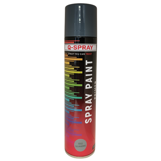Q-Spray Paint Cold Galvanising 300Ml