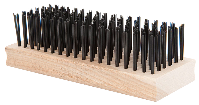 Brush Wire Wooden Block