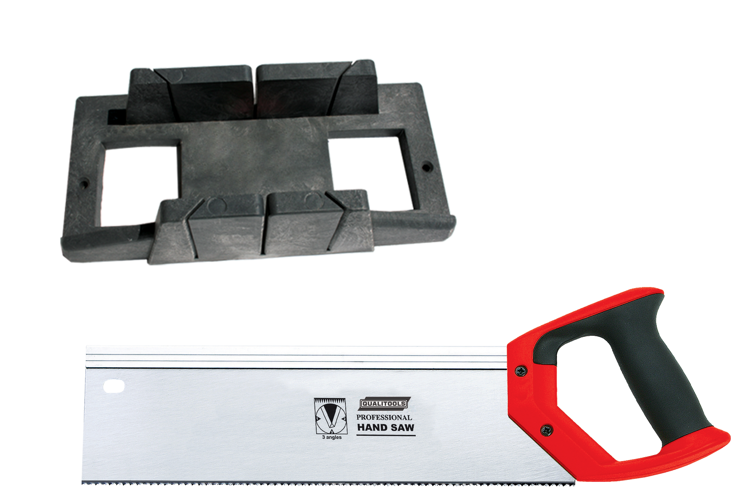 Mitre Box & Saw Wood 300Mm