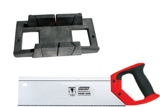 Mitre Box & Saw Wood 300Mm