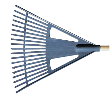 Rake Leaf Plastic + Hndle