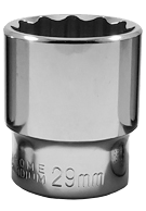 Socket 1/2" Dr 29Mm