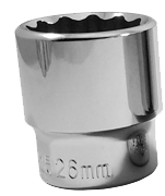 Socket 1/2" Dr 26Mm