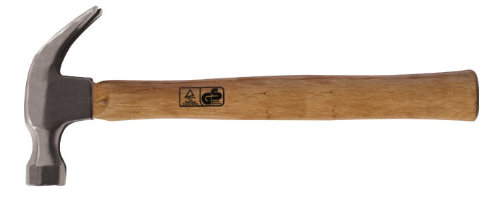 Hammer Claw Wooden H 16Oz