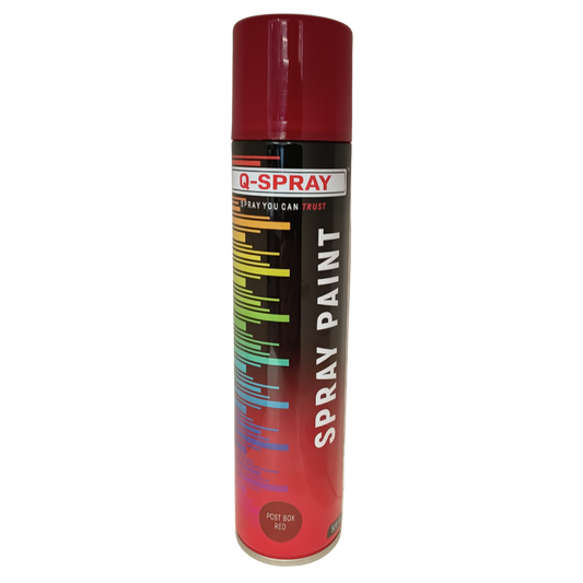 Q-Spray Paint Post Box Red 300Ml