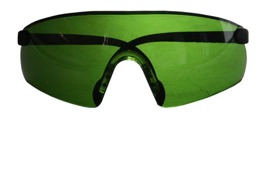 Spectacle Safety, Pro Open Frame, Green