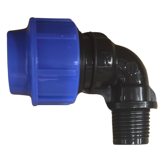 High Pressure Elbow Thread Male 20Mm X 1/2"