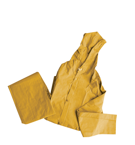 Rainsuite Pvc 2Pce Yellow - Small
