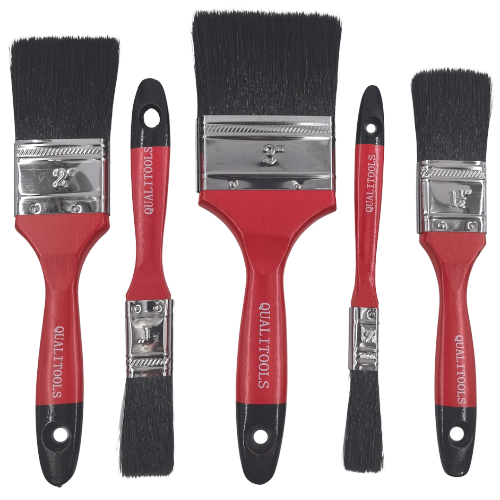 Paint Brush Edge 5Pce Set 12,25,38,50,75Mm