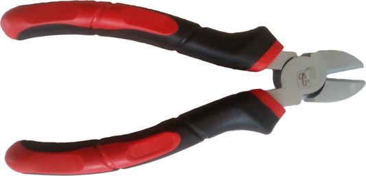 Pliers Electricians Side Cutter Red\Black Hnd160Mm