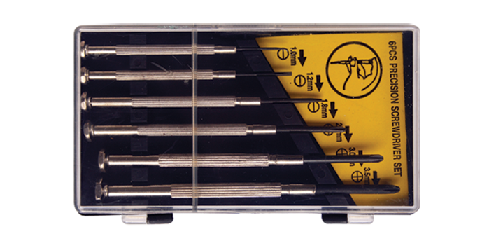 Screwdriver Precision 6Pce Set
