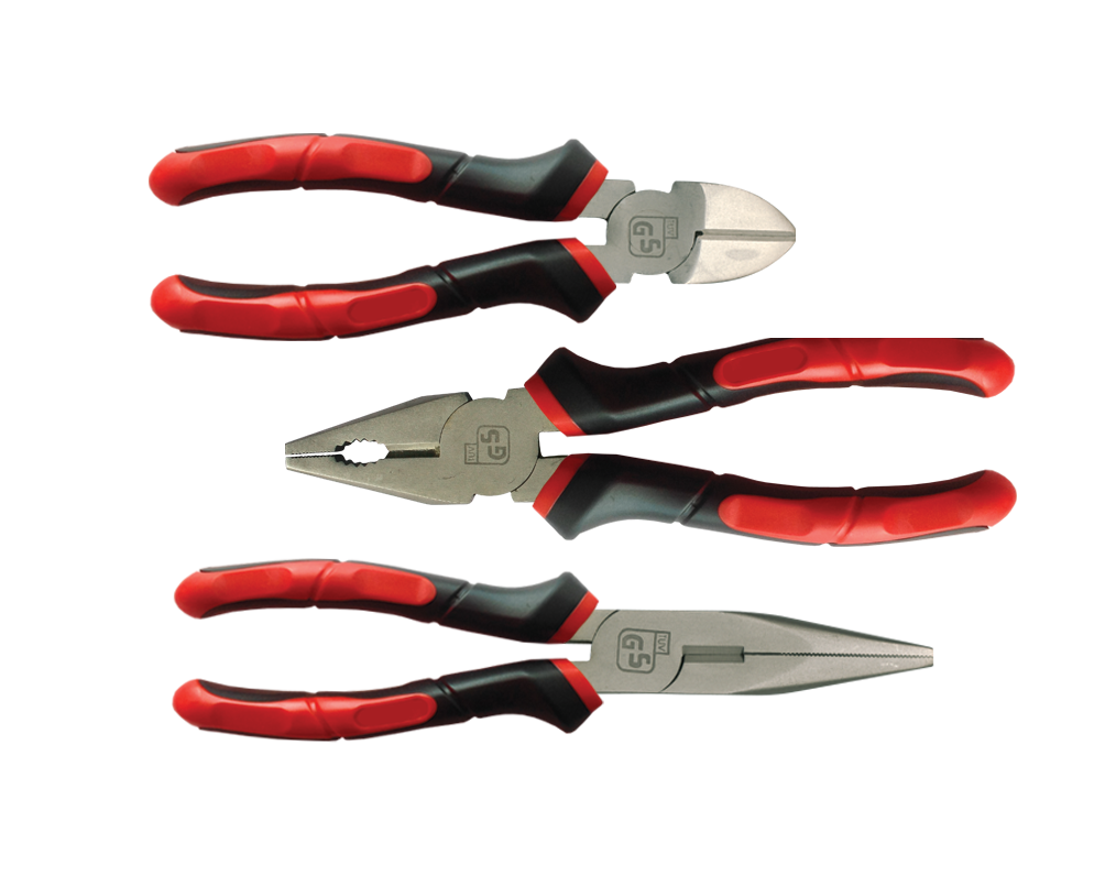 Pliers Electricians 3Pce Set 160Mm