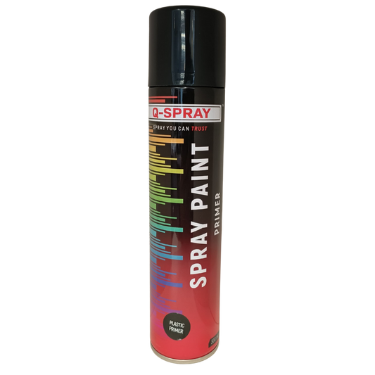 Q-Spray Paint Plastic Primer 300Ml