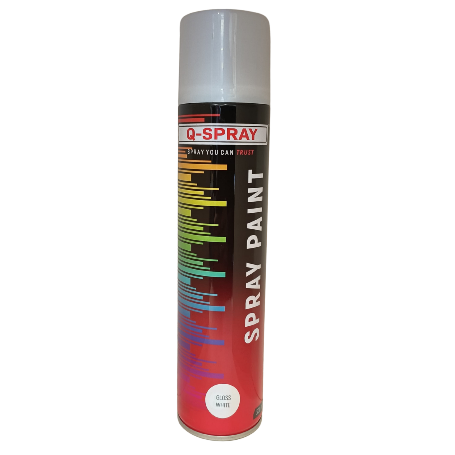 Q-Spray Paint Gloss White 300Ml
