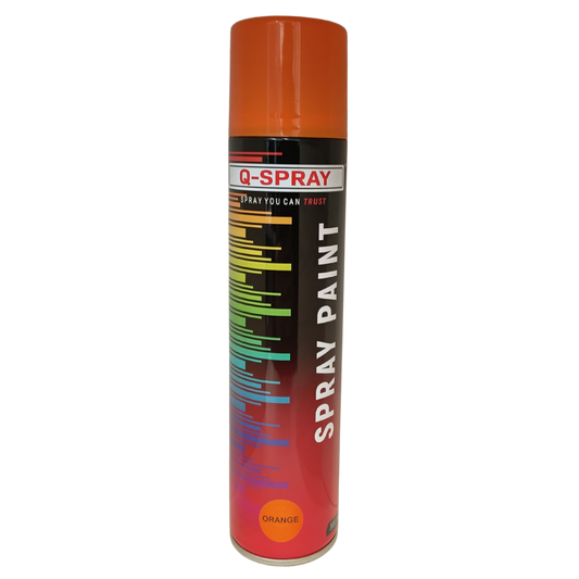 Q-Spray Paint Orange 300Ml