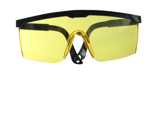 Spectacle Safety, Standard Top Frame, Yellow