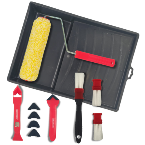 Paint Tray Roller Scraper Set
