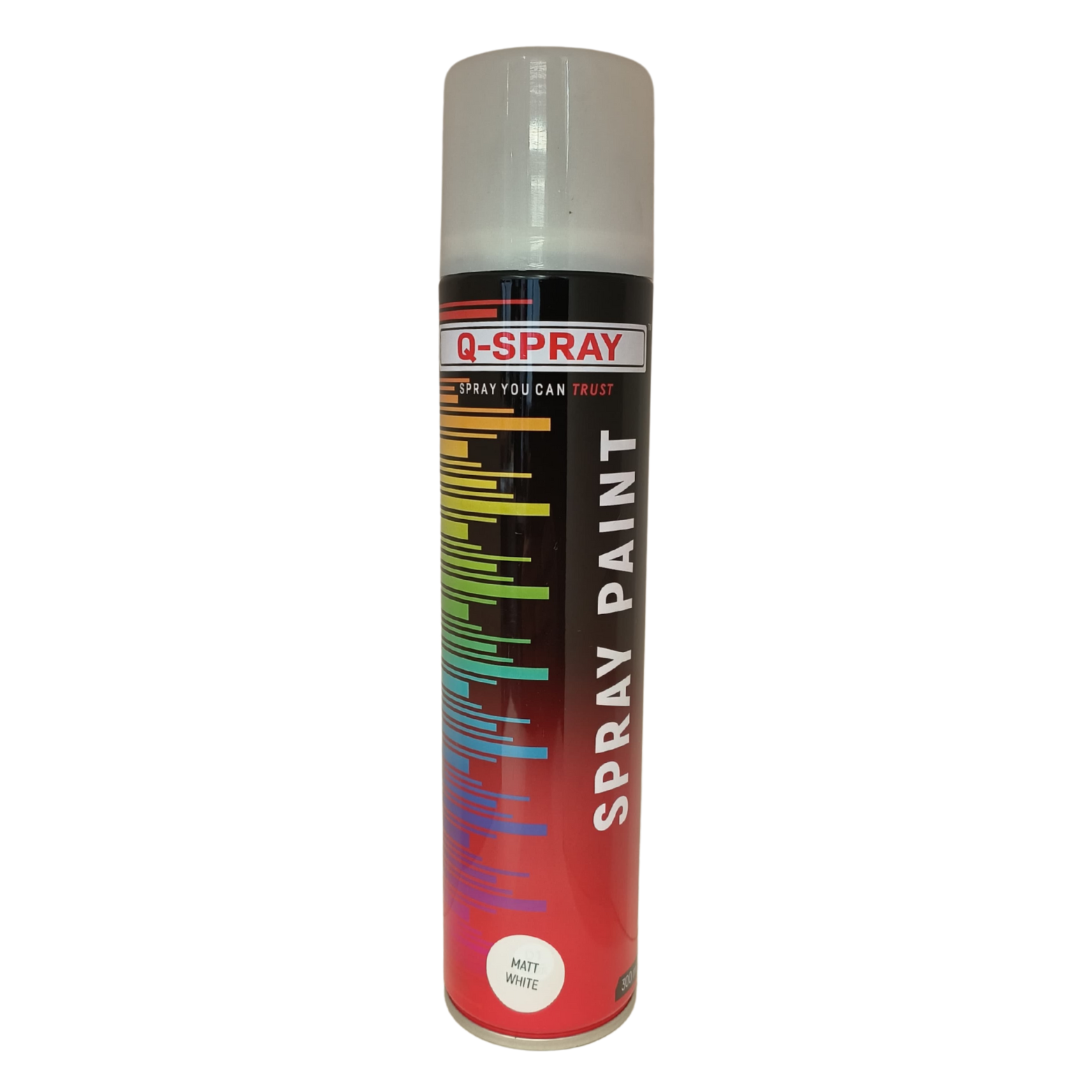 Q-Spray Paint Matt White 300Ml
