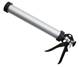 Caulking Gun, Aluminium Cylinder 15' 380Mm