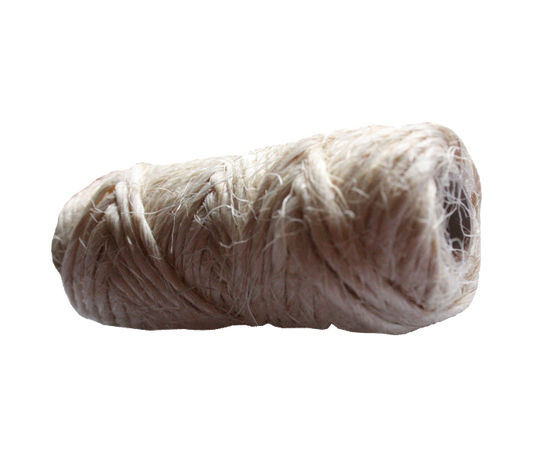 Rope Sisal Twine Dry 1Ply 500G Spool Nat-Off White