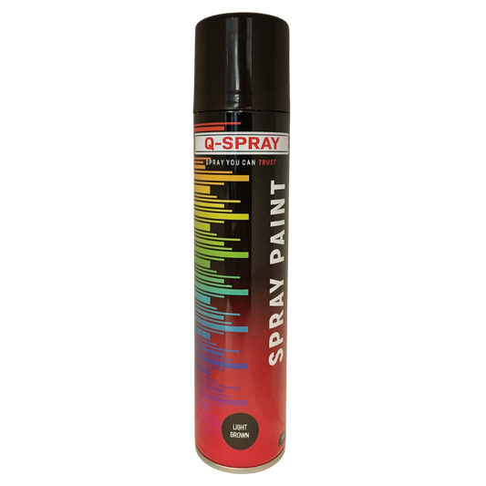 Q-Spray Paint Light Brown 300Ml