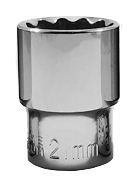 Socket 1/2" Dr 21Mm