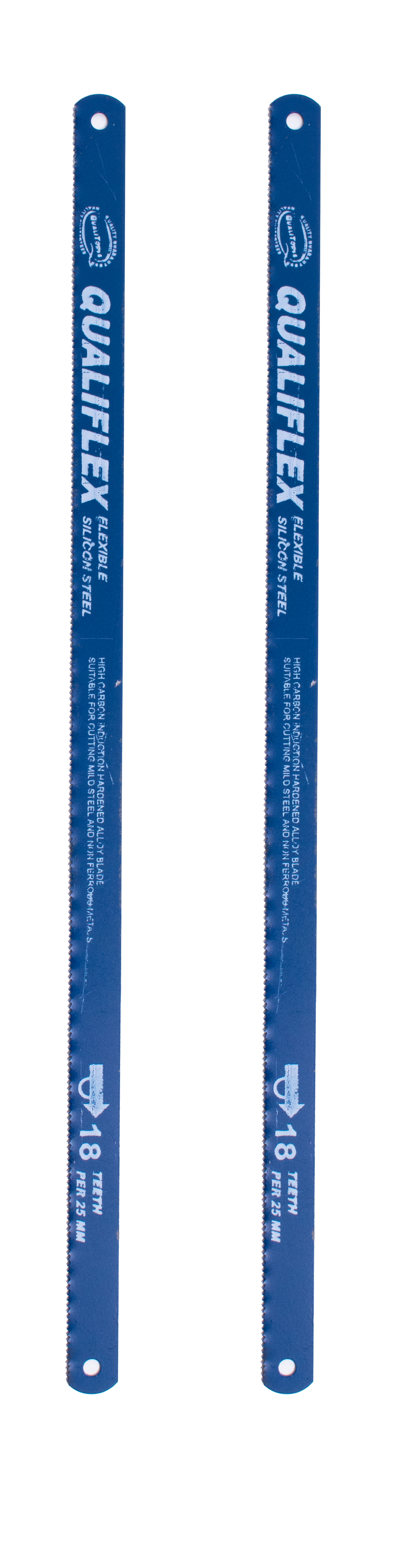 Blades 2Pce Low Alloy Qualiflex 18Tpi