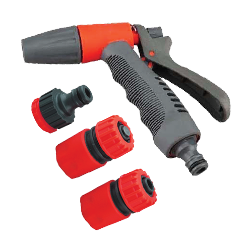 Pro Lock Spray Gun Set, Adjustable 5 Piece